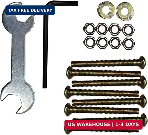 Bed frame hardware set heavy - bed,